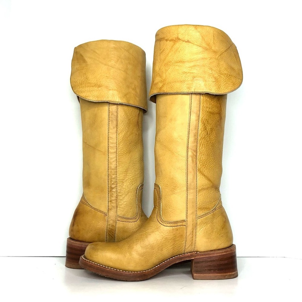 Frye Women's Over the Knee Boots - Tan - Picture 5 of 11